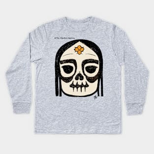 Calavera Chiquita Kids Long Sleeve T-Shirt